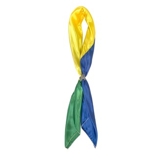 Lenço Verde, Amarelo e Azul Muladeiro em Oferta na Shopee