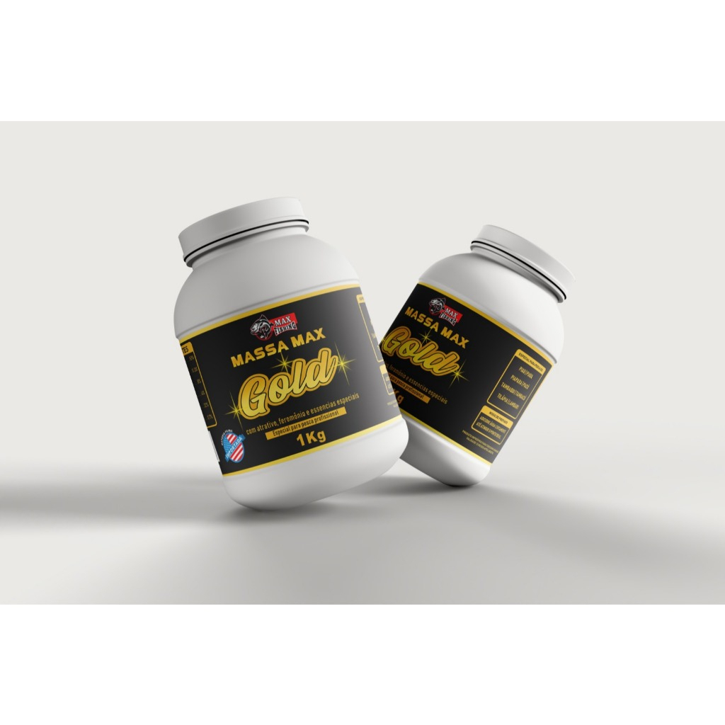 Massa Max Gold 1kg - Pacu Tambaqui Tambacu Pescarias | Shopee Brasil