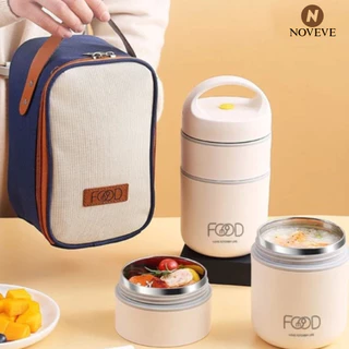 Pote Marmita Lancheira 304 aço inoxidável Para Sopas Caldos Térmico 1/2 Camadas de Inox NOVEVE