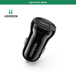 Carregador Veicular Ugreen Duas Portas USB para Carro 24w