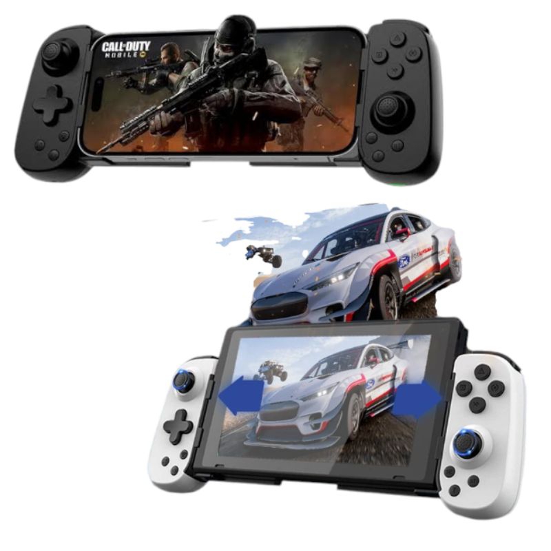 Gamepad BSP D6 Joystick Controle Sem Fio Compatível com Android, IOS, PS3, PS4, PS5, NS, PC