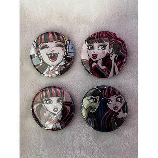 Monster High Bottons Personalizados Draculaura Kit
