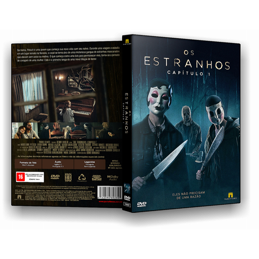 DVD - Os Estranhos: Capítulo 1 (2024)DUB/LEG | Shopee Brasil
