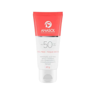 Protetor solar facial FPS50 60g - Anasol
