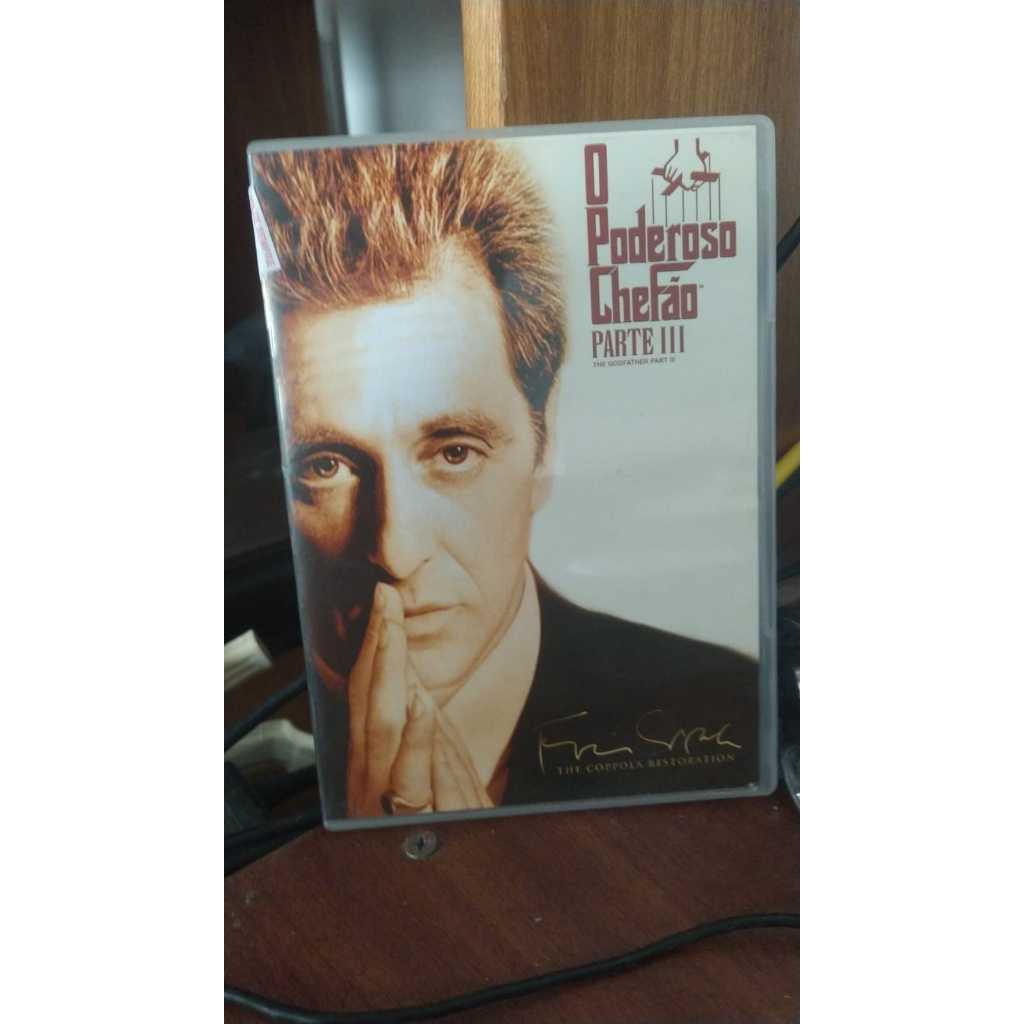 DVD O poderoso chefão parte 3. 6394 | Shopee Brasil
