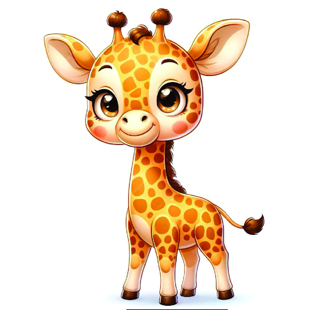 KIT DISPLAY SAFARI BABY - GIRAFA BABY - FESTA E DECORAÇÃO