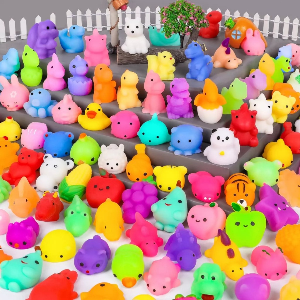 Squishy Mochi Mini Brinquedo Antistress Infantil Coleção Espremer