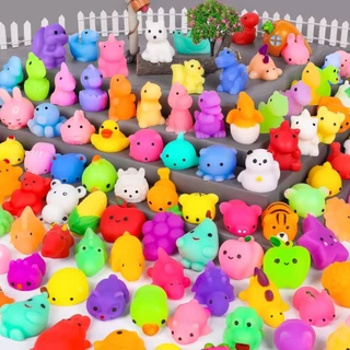 Squishy Mochi Mini Brinquedo Antistress Infantil Coleção Espremer