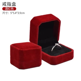 Kit 36 peças/Caixinha De Veludo Estojo Porta Joias Presente em Oferta na Shopee