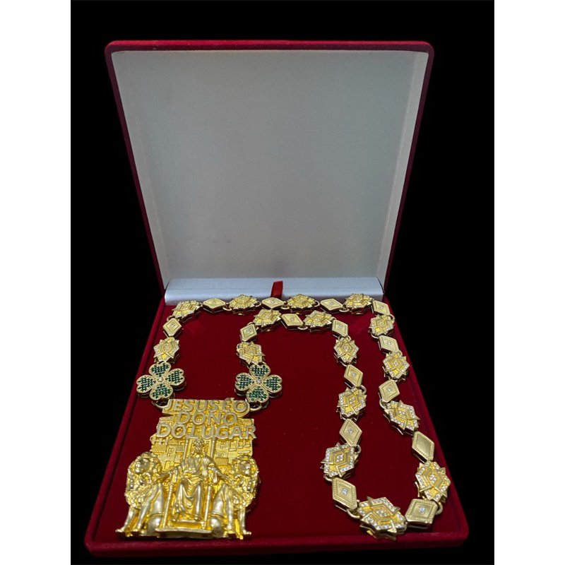 Cordão Poze Khalifa Personalizado 15mm 70cm 100% Moeda Antiga