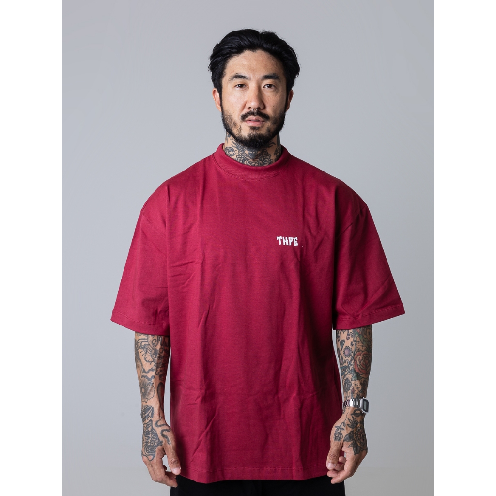 Camiseta Oversized Vinho Angel