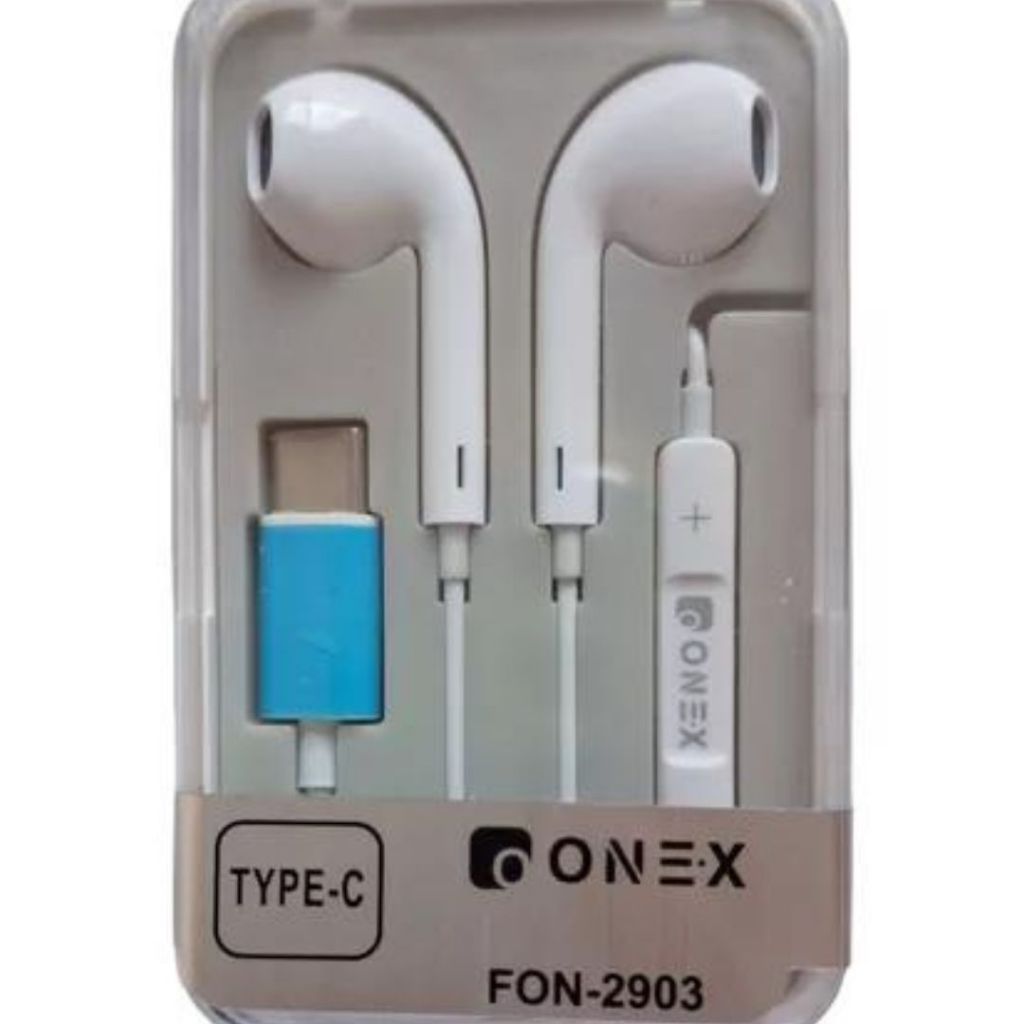 Fone De Ouvido Tipo C Onex Branco | Shopee Brasil