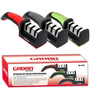 Afiador De Faca Amolador De Fases 3 Profissional - em Oferta na Shopee