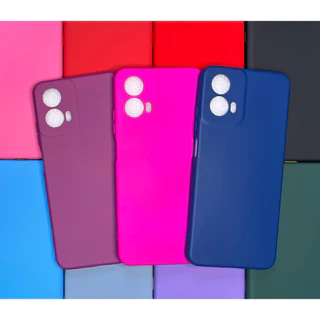 Kit capa + pelicula Ceramica hidrogel Motorola Moto G85 Ou apenas capinha de silicone aveludado