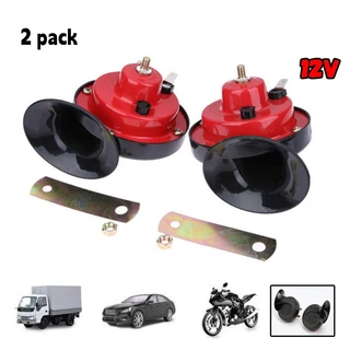 Kit 2pcs 12v Trem Alto Caminhão Carro Buzina Super Chifre Buzina Automotiva Caracol Dupla Universal Carro