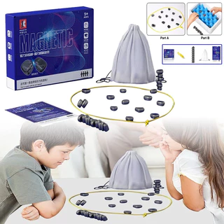 Kit 20 Jogo De Xadrez Magnético Mesa Divertido Tabuleiro Multiplayer Para Casa