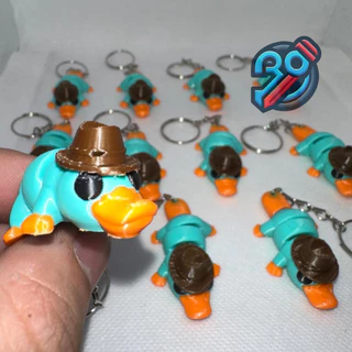 Chaveiro Articulado Perry o Ornitorrinco - Sensorial Anti Stress