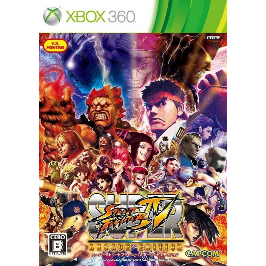 Super Street Fighter IV Arcade Edition - Xbox 360 Desbloq LT