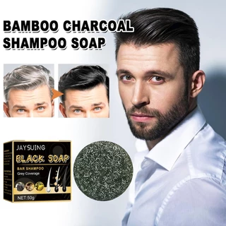 Shampoo Carvão Vegetal Bambu Sabonete Extrato Sabonete / Sabonete Rico em Espuma Sabonete Refrescante em Carvão Vegetal