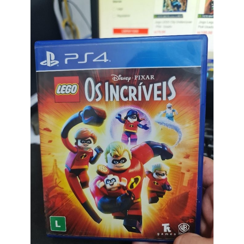 Lego Os Incríveis PS4 Físico Semi Novo | Shopee Brasil