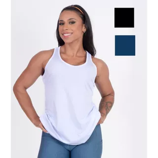 Regata Feminina Esportiva, Dry Fit, Fitness.