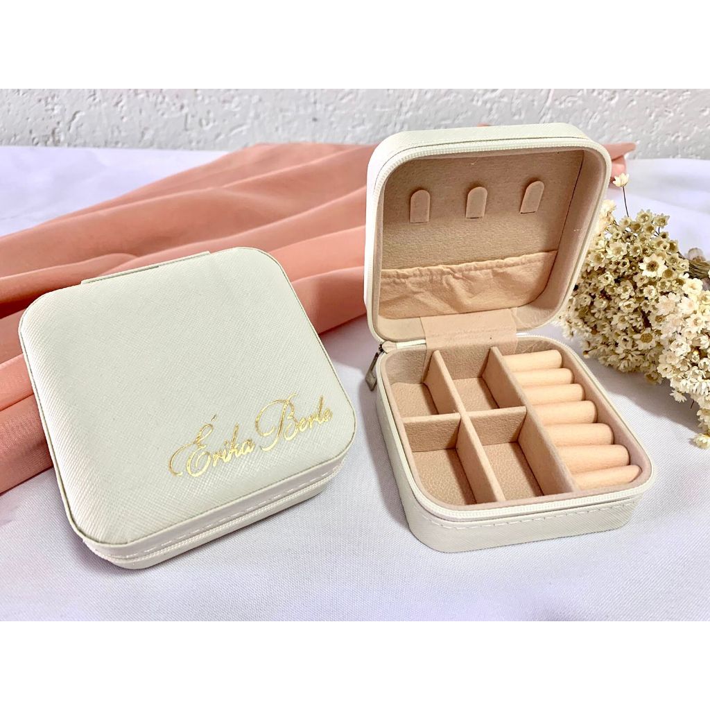 Mini Porta Joias Com Nome Personalizado - Lembrancinha de Madrinha 1 unidade