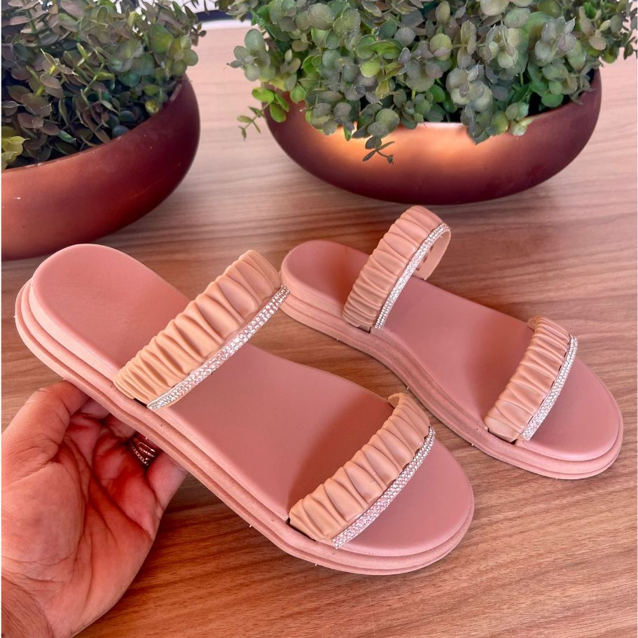Sandália Feminina BALONE Palmilha Confortável Moda Premium
