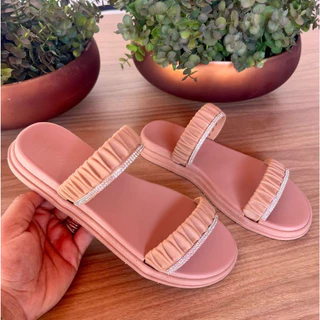 Sandália Feminina BALONE Palmilha Confortável Moda Premium