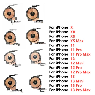 NFC Com Chip De Carregamento Sem Fio Cabo Flexível De Volume Para iPhone 11 12 Pro Max XS max 13 13 pro 13 pro max