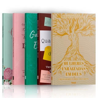 Kit 5 Livros Mulheres Enraizadas - Cure suas Raizes, e viva o Propósito Divino