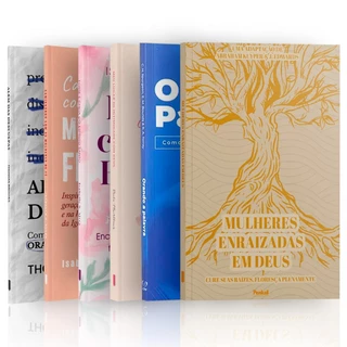Kit 6 Livros Mulheres Enraizadas no Espírito: Caminhando em Poder e Autoridade