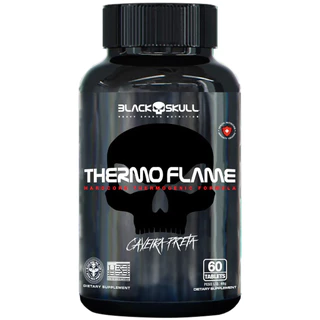 Termogênico Thermo Flame 60 Tabs Black Skull – Caveira Preta