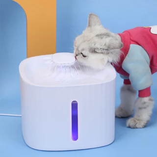 Bebedouro Fonte de Água Automático com Filtro para Gatos e Cachorros 3 Litros