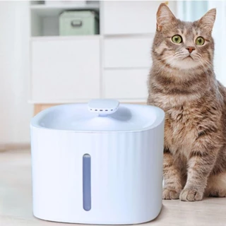 Bebedouro Fonte de Água Elevado Automático Com Filtro Para Pet Gato Cachorro 3L