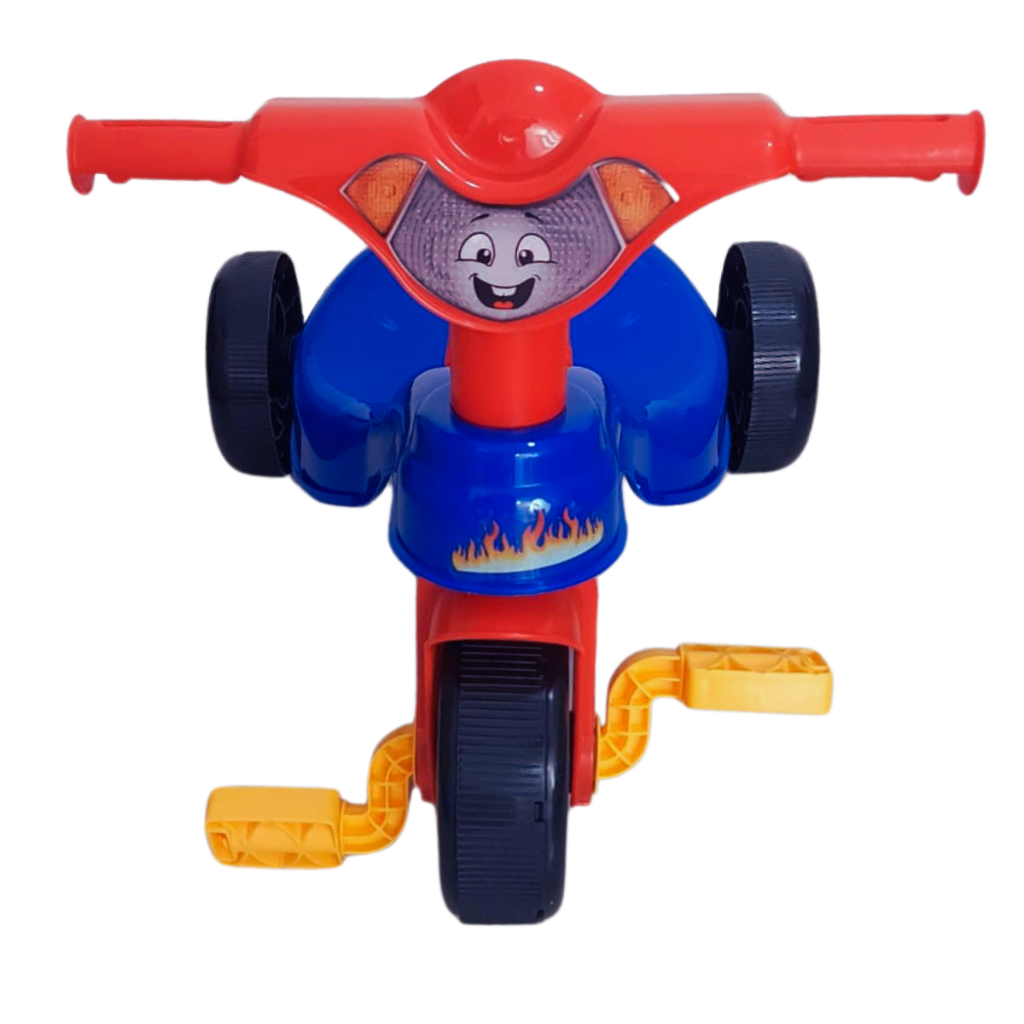 Triciclo Velotrol Motoca Infantil Fast Pedal Menino Azul