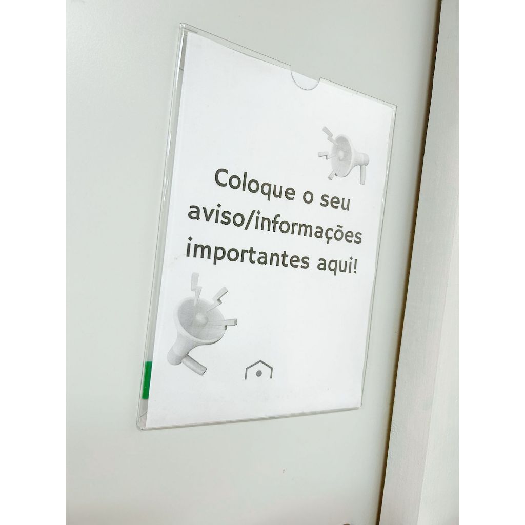 Display Informativo em Acrílico | Shopee Brasil