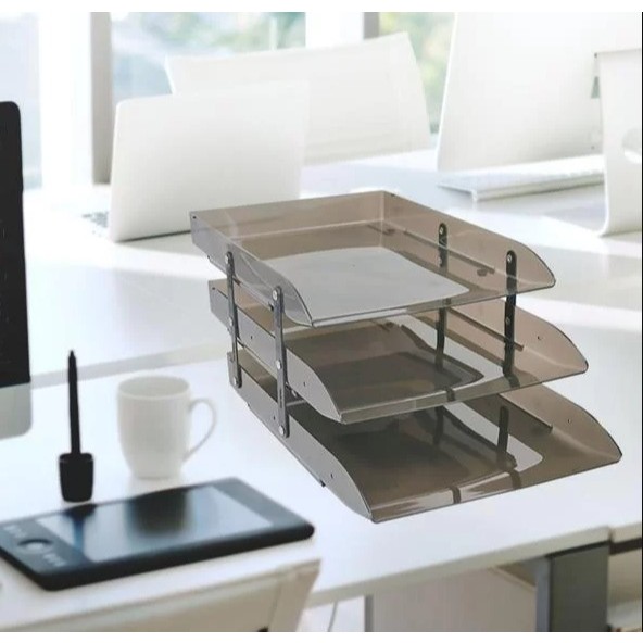 Caixa Correspondência Escaninho Tripla Articulável Cristal Transparente ou Fumê Novacril Faça Fácil