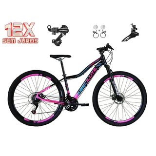 Bicicleta Feminina Aro 29 Absolute Hera Câmbios Shimano 21v Freio Hidráulico(óleo) Garfo Suspensão