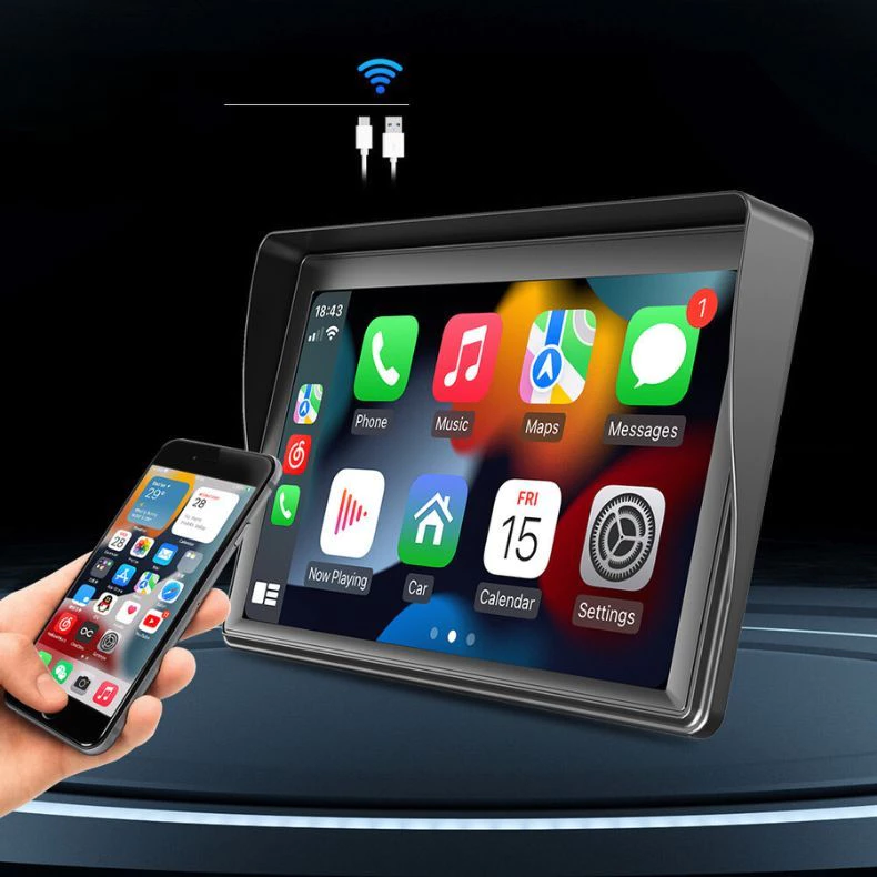 Multimidia com AndroidAuto e AppleCarPlay de R$200