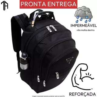 Mochila Masculina Impermeável Faculdade Resistente Grande Pronta entrega