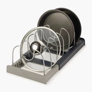 Suporte Organizador Expansível Para Cozinha Escorredor de Pratos Porta Tampas Louças Panelas