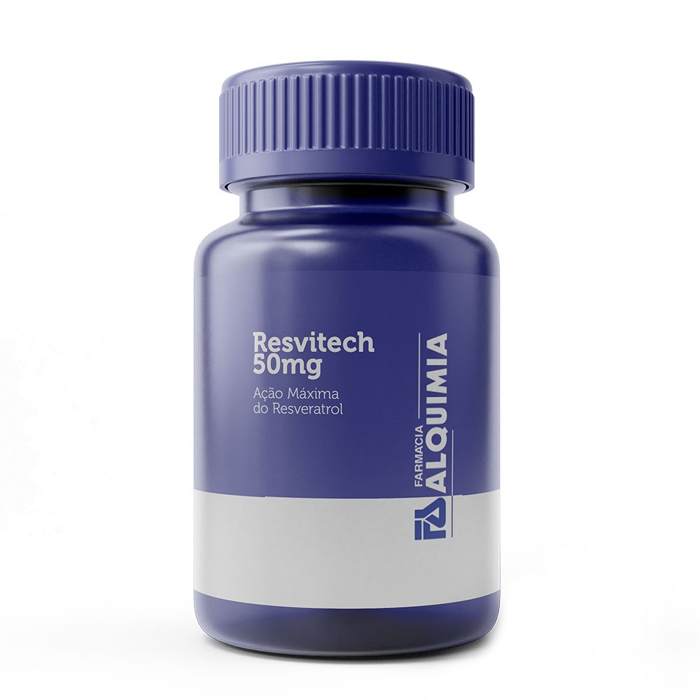 Resvitech 50mg com 30 cápsulas