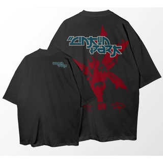 Camiseta Oversized Linking Park Streetsoldier Banda Rock Streetwear Camisa Unissex