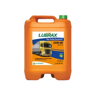 Óleo Motor 15w40 Top Turbo Essencial Lubrax 20 Litros para motores a Diesel