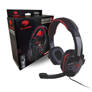 Fone Ouvido Headset Gamer Headphone G Fire Pc com 2 Plugs