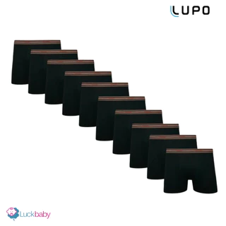 Kit 10 Cuecas Boxer Lupo Cueca Box Algodão Masculina Atacado Original 523-002