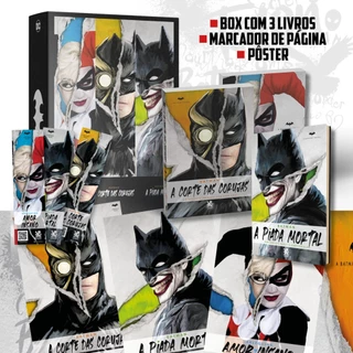 Coleção DC Comics - Kit com 3 Livros