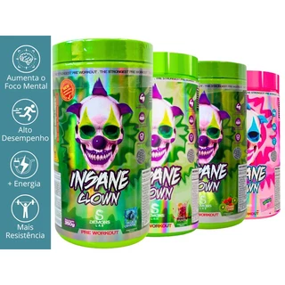 Pré Treino Insane Clown - Demons Lab - 350g