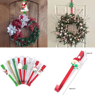 Suporte De Guirlanda Natalina Para Porta Feito De Ferro - Sortido Decoração Natalina Acessórios Festivos