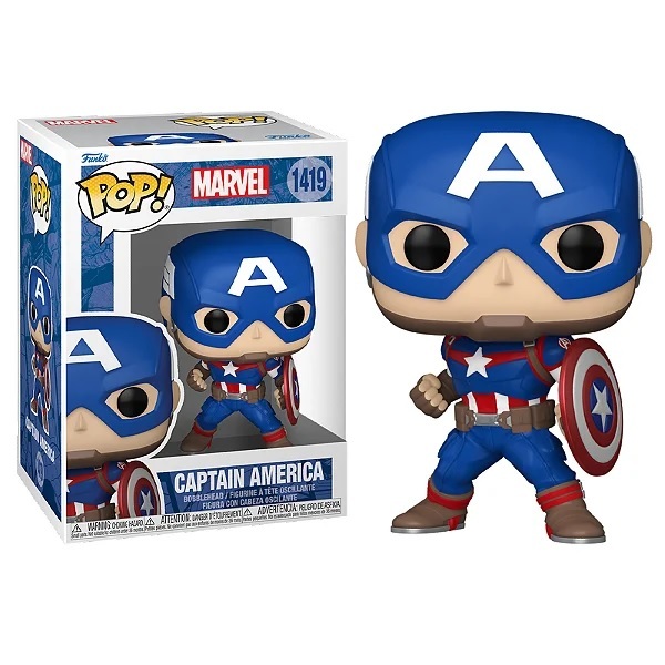 キャプテンアメリカ FUNKO POP アンソニーマッキー サイン MARVEL キャプテンアメリカ FUNKO POP アンソニーマッキー サイン MARVEL